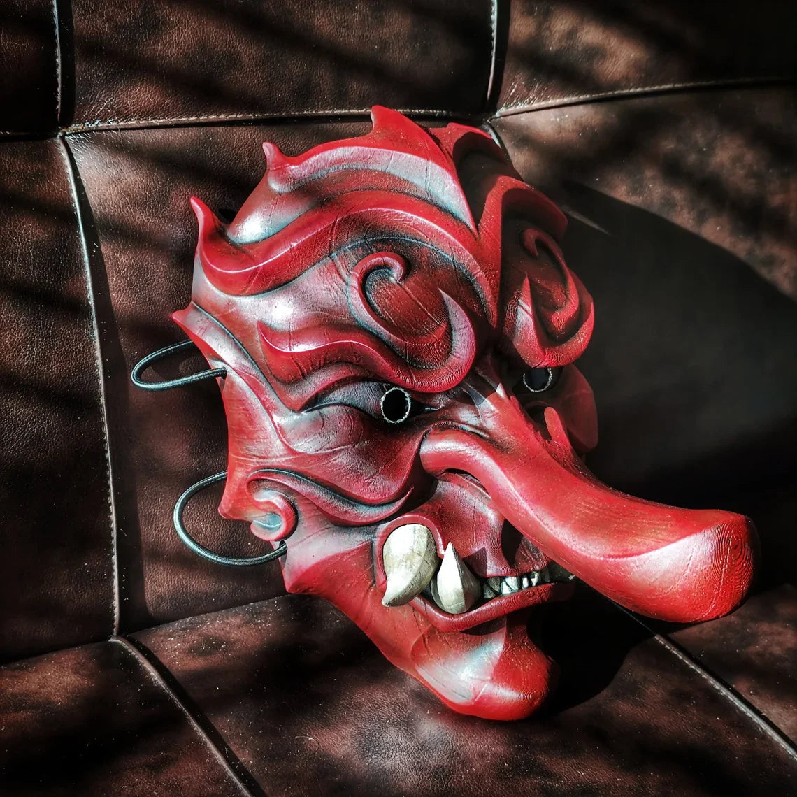 Japaneese Tengu Mask Oni Demon