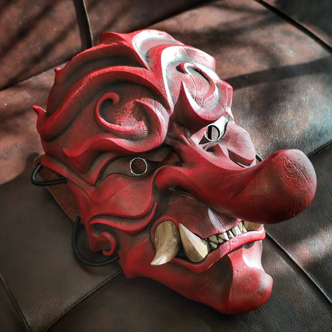 Japaneese Tengu Mask Oni Demon