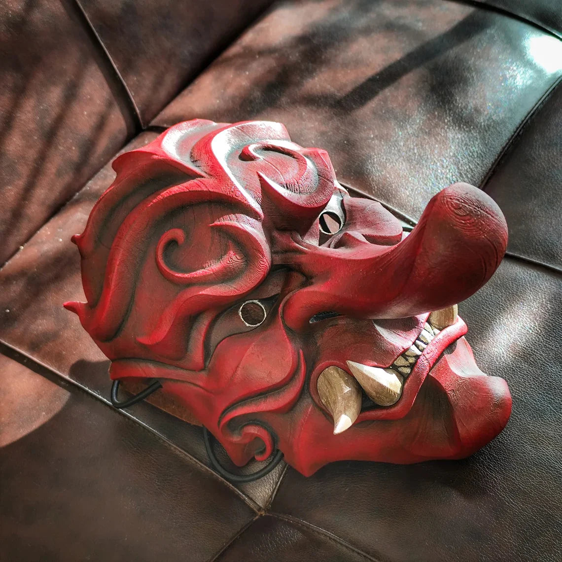 Japaneese Tengu Mask Oni Demon