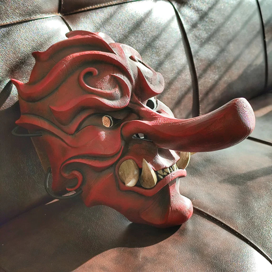 Japaneese Tengu Mask Oni Demon