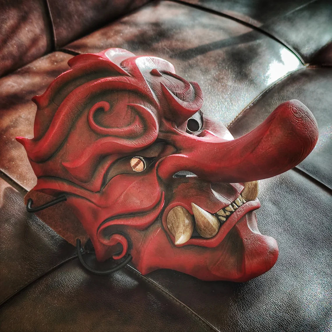 Japaneese Tengu Mask Oni Demon