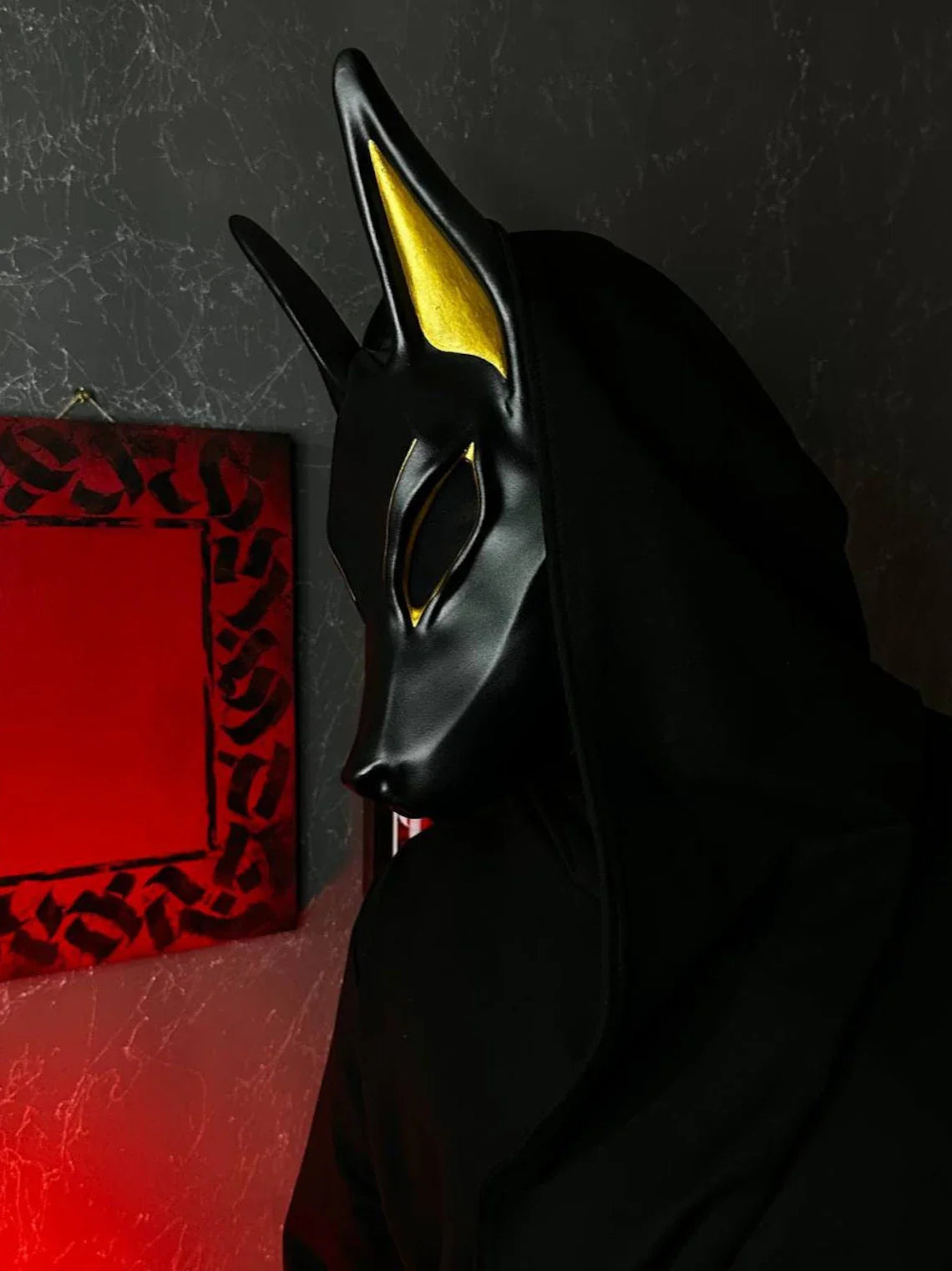 ANUBIS MASK ART