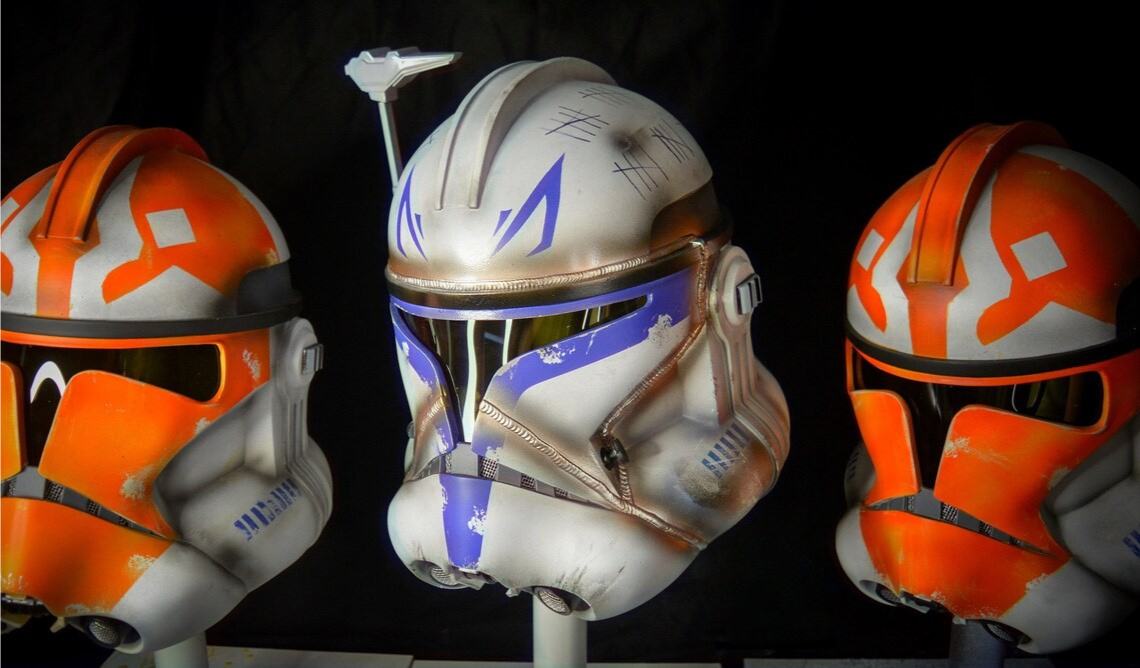 Commander Rex-Inspired Battle Helmet