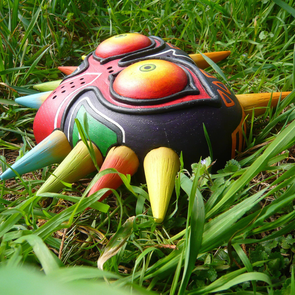 Wooden Majorae Mask