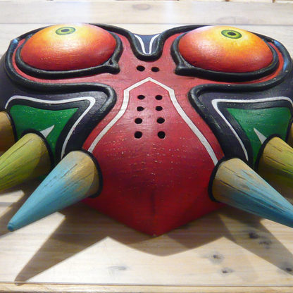 Wooden Majorae Mask