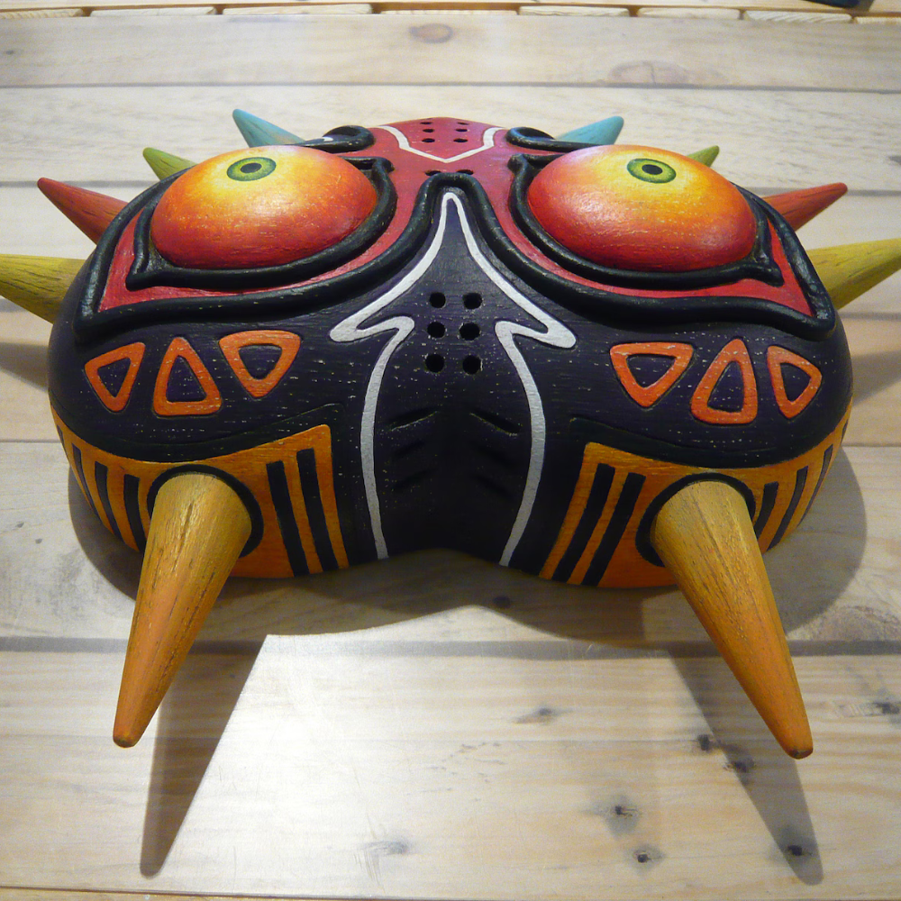 Wooden Majorae Mask