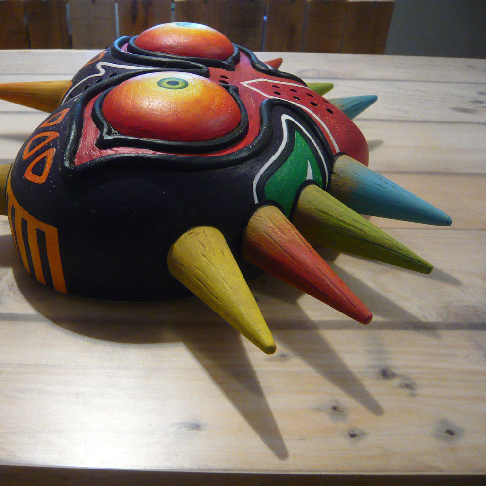 Wooden Majorae Mask