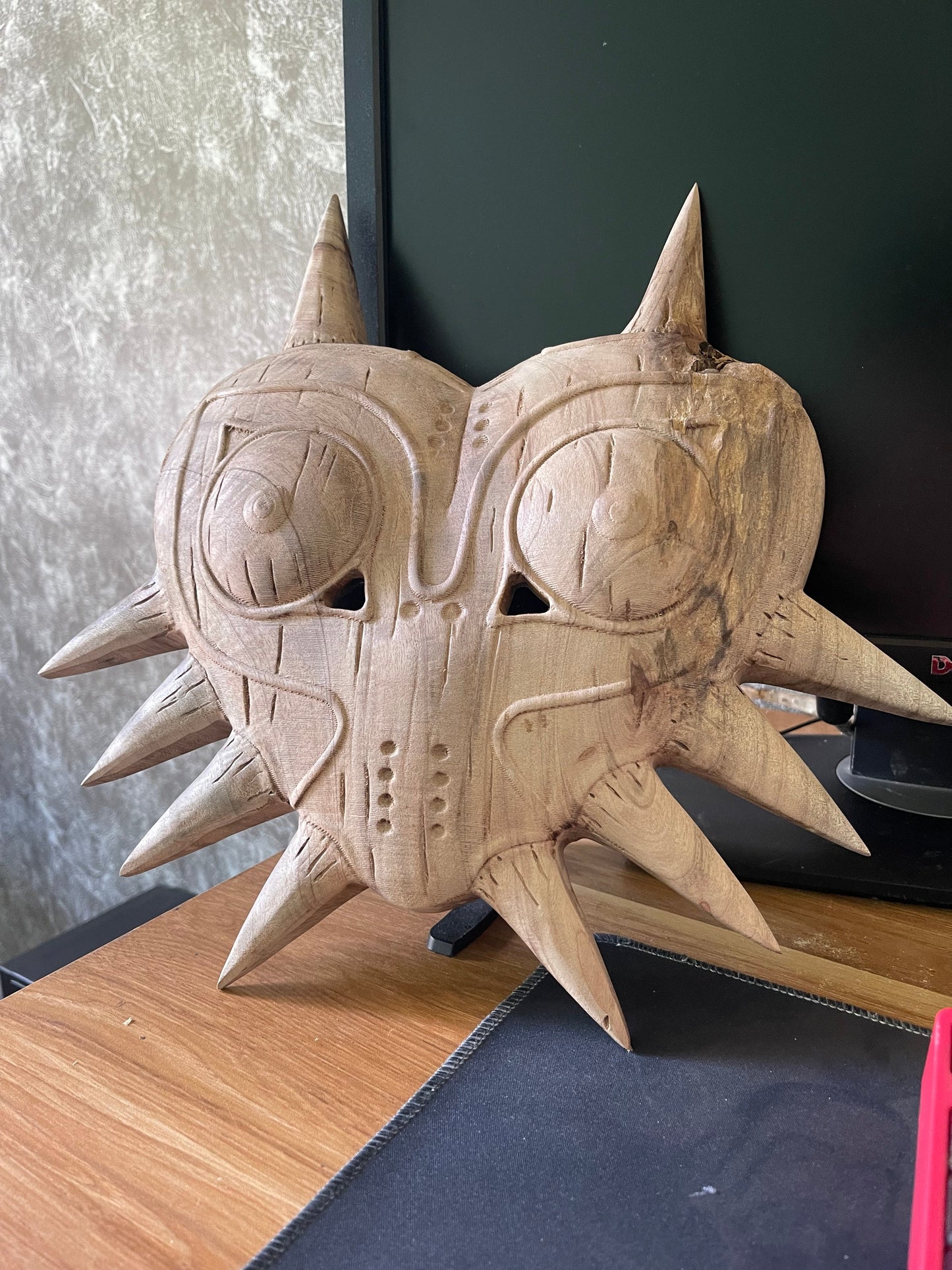 Wooden Majorae Mask
