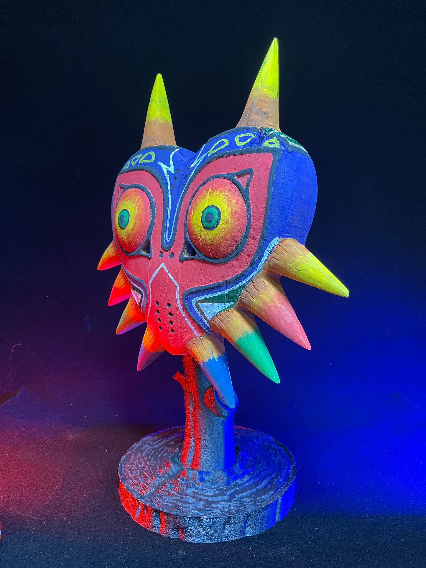 Wooden Majorae Mask