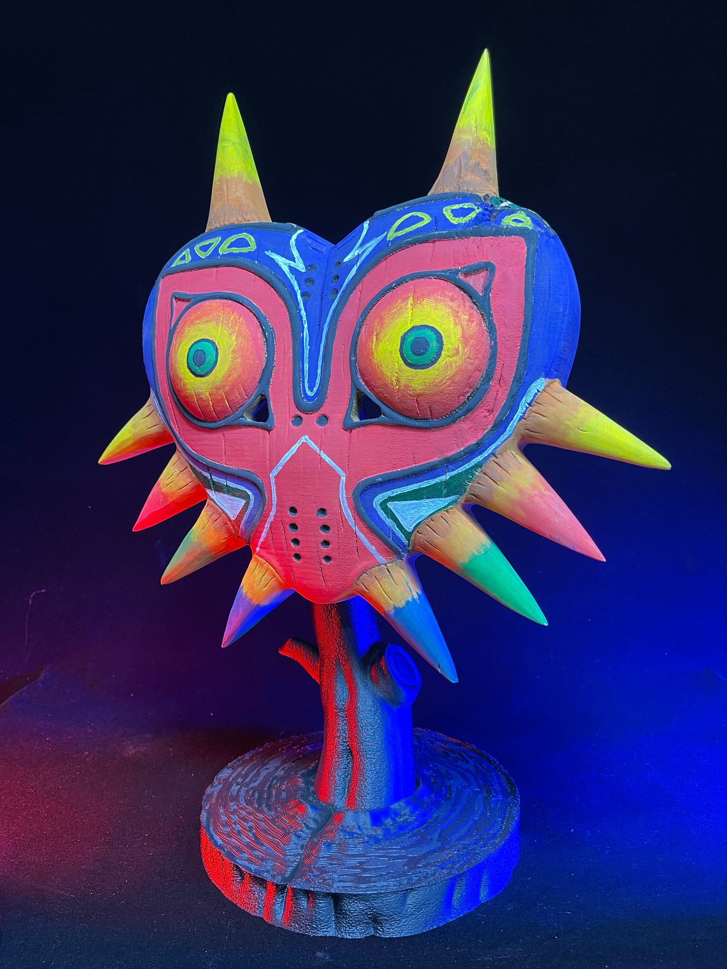 Wooden Majorae Mask