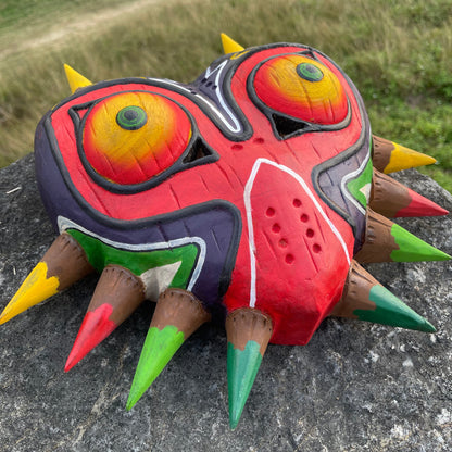 Wooden Majorae Mask