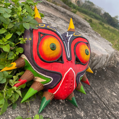 Wooden Majorae Mask